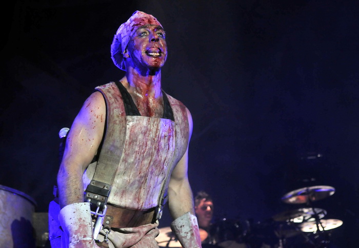 Zagreb, 081111.
Arena, koncert njemacke metal rock grupe Rammstein iz Berlina.
Foto: Bruno Konjevic / CROPIX Zagreb, 081111.
Arena, koncert njemacke metal rock grupe Rammstein iz Berlina.
Foto: Bruno Konjevic / CROPIX