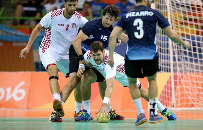 Olimpijske igre Rio 2016. Rukomet, 2. kolo, skupina A, Hrvatska – Argentina 27-26. Photo: Igor Kralj/PIXSELL Olimpijske igre Rio 2016. Rukomet, 2. kolo, skupina A, Hrvatska – Argentina 27-26. Photo: Igor Kralj/PIXSELL