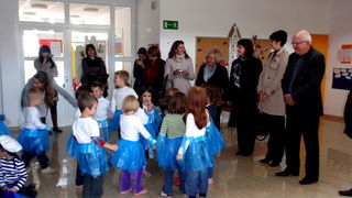 Dječji vrtić Ciciban uputio Sunčevu čestitku svome gradu Dječji vrtić Ciciban uputio Sunčevu čestitku svome gradu