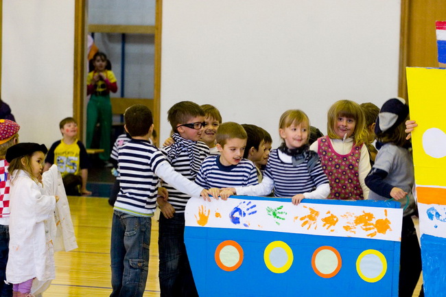 Biograd na Moru: Djecji karneval 6. veljace 2010, Foto: Franjo Juric