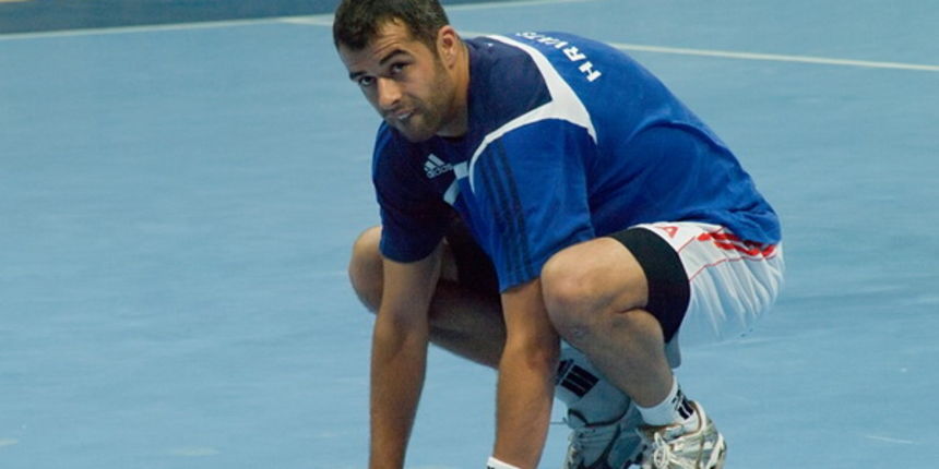 Trening rukometne reprezentacije u Visnjiku, 12. lipnja 2009,