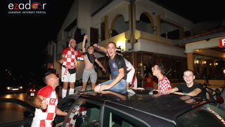 Bibinje: Navijanje za Vatrene i fešta nakon pobjede nad Rusijom