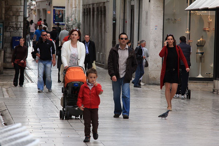 Nedjeljni đir po gradu 3. sttudenog 2013.  foto: Iva Perinčić