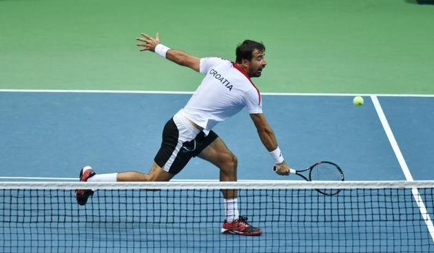 Davis Cup: Ivan Dodig/Marin Čilić – Nicolas Mahut/Pierre-Hugues Herbert 3-1. Photo. Hrvoje Jelavić/PIXSELL