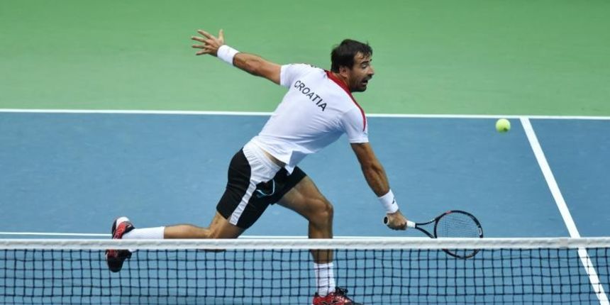 Davis Cup: Ivan Dodig/Marin Čilić – Nicolas Mahut/Pierre-Hugues Herbert 3-1. Photo. Hrvoje Jelavić/PIXSELL