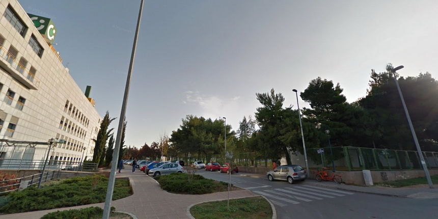 Križanje ulice Edvina Androvića i Domovinskog rata Križanje ulice Edvina Androvića i Domovinskog rata