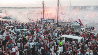 Zadar priredio čudesan doček svojim Vatrenim herojima (1)