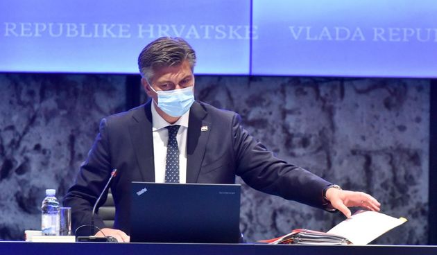 Andrej Plenković, sjednica Vlade