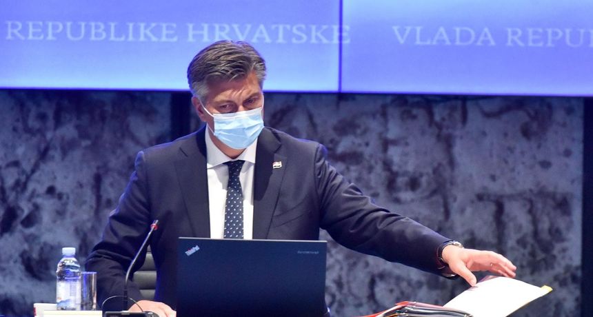Andrej Plenković, sjednica Vlade
