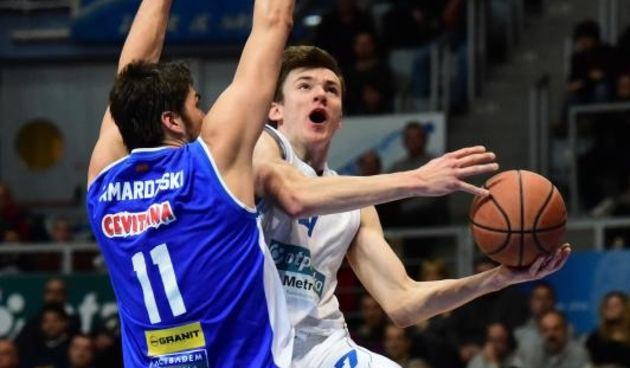 ABA Liga, 15. kolo, KK Zadar – MZT Skopje Aerodrom 74-69. Photo: Dino Stanin/PIXSELL