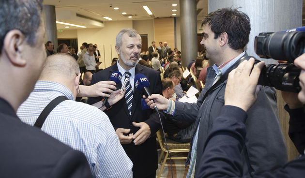 Ante Sanader, HDZ Split(Foto: Josko Ponos / CROPIX)