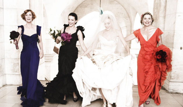 Sex and the city, vjenčanice ( foto bridalwave)