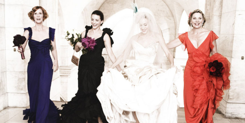 Sex and the city, vjenčanice ( foto bridalwave)