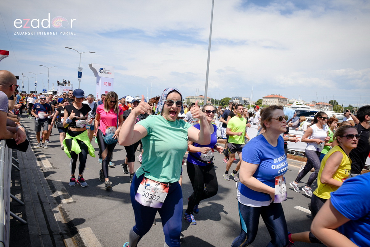Start utrke Wings for Life World Run Zadar 2018.