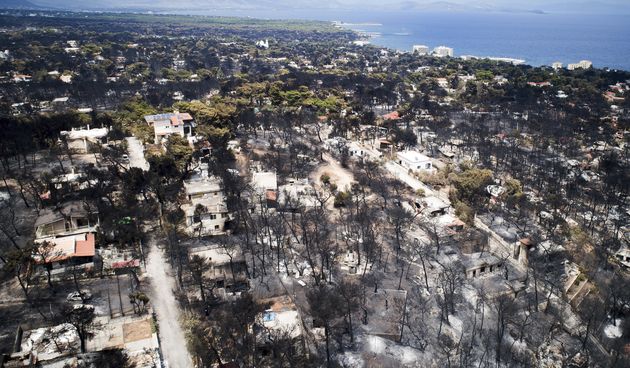Grčka vlada sumnja da su požari podmetnuti