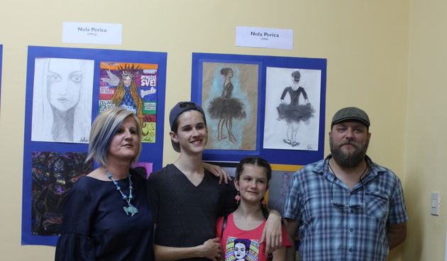 U koncertnoj dvorani Glazbene škole otvorena izložba “Likovnionica”