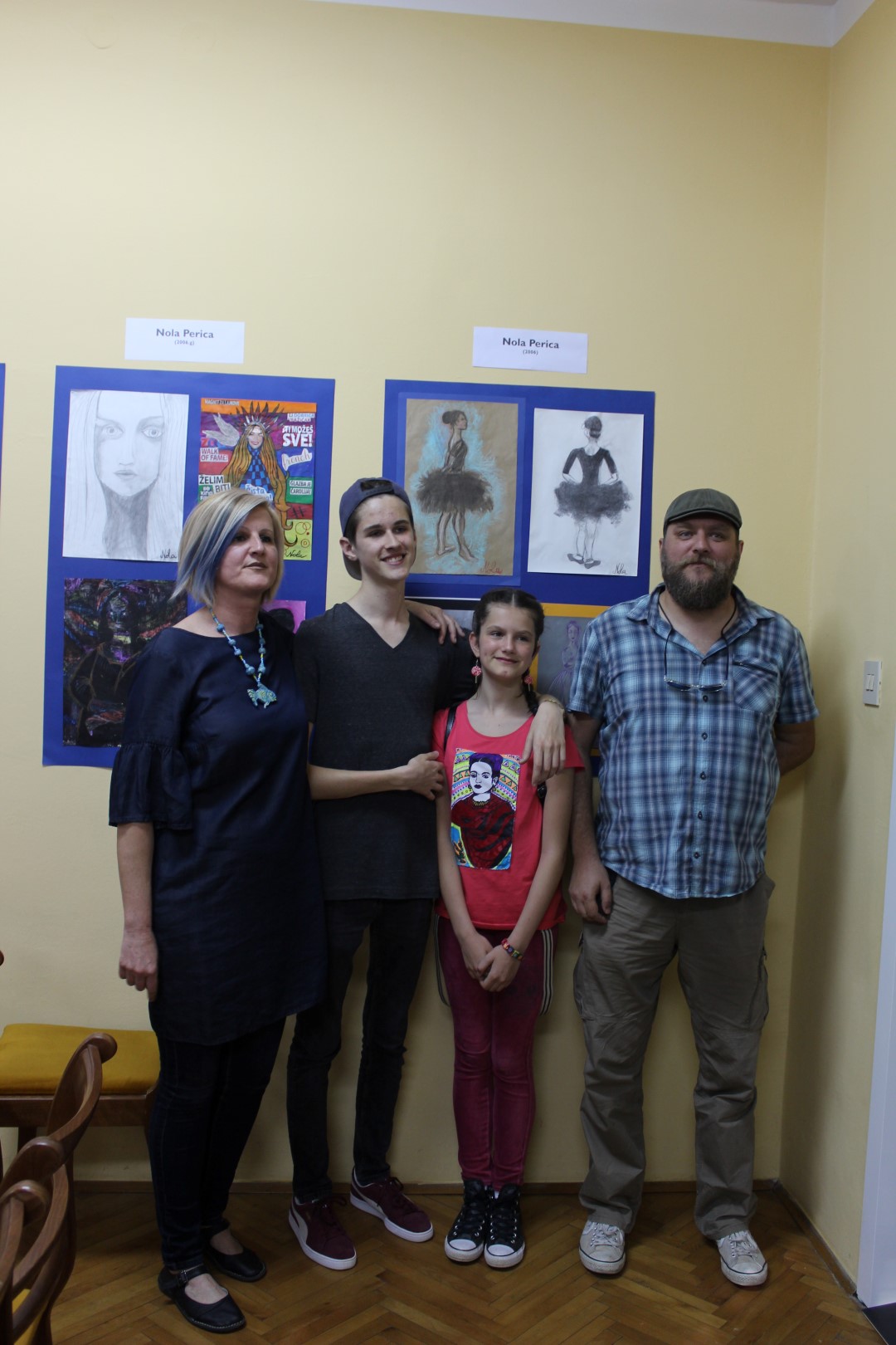 U koncertnoj dvorani Glazbene škole otvorena izložba “Likovnionica” U koncertnoj dvorani Glazbene škole otvorena izložba “Likovnionica”