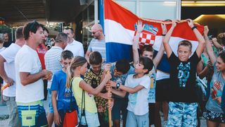 JK Uskok: Proslava olimpijskog zlata Fantele i Marenića