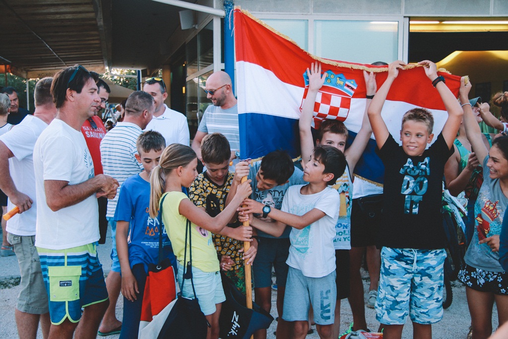 JK Uskok: Proslava olimpijskog zlata Fantele i Marenića
