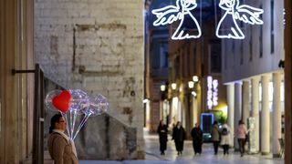 Blagdanske dekoracije u centru Zadra Blagdanske dekoracije u centru Zadra