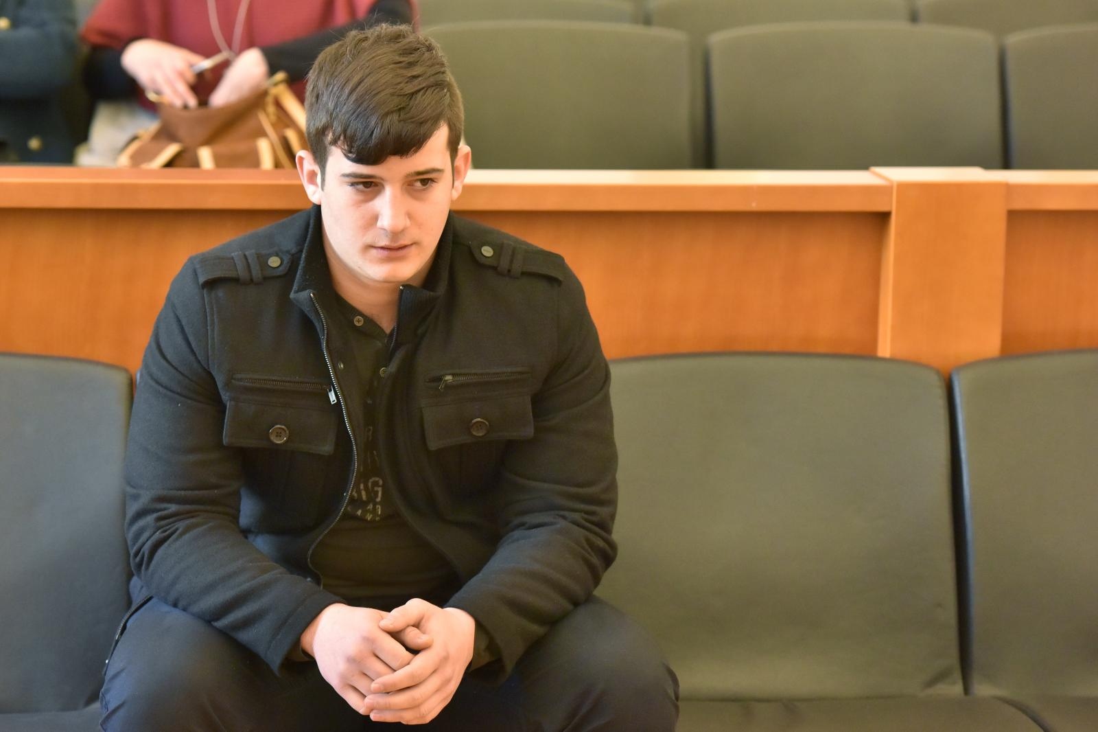 Suđenje Tinu Šunjergi na Županijskom sudu u Zadru