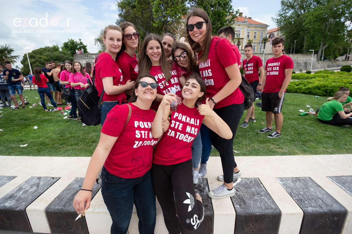 Ludijada zadarskih maturanata 2018. Ludijada zadarskih maturanata 2018.