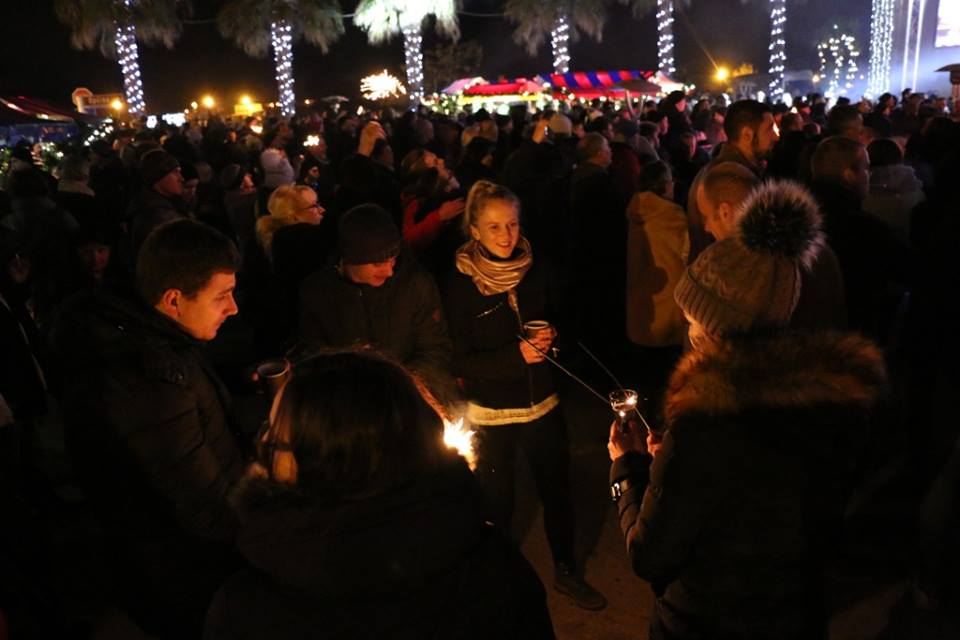 Spektakularni doček Nove 2017. godiner u Viru