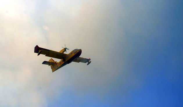 požar – kanader (foto: Marin Gospić)