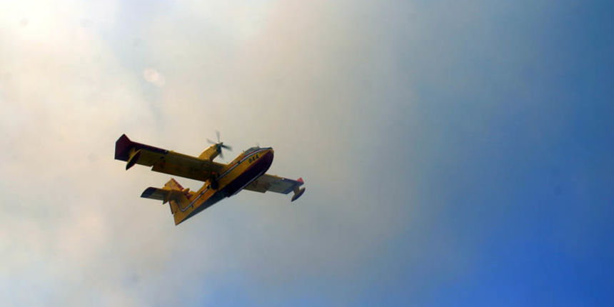 požar – kanader (foto: Marin Gospić)