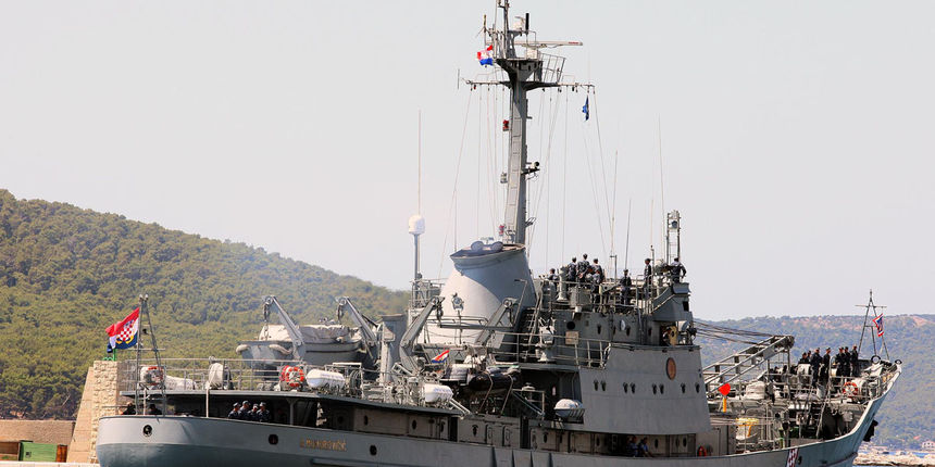 “Andrija Mohorovičić” , Foto: Arhiva MORH/ S. Brigljević “Andrija Mohorovičić” , Foto: Arhiva MORH/ S. Brigljević