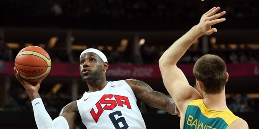 Dream Team: LeBron James, foto: london2012.com