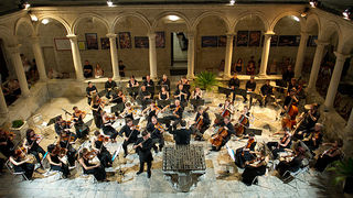 Orchestra Mitteleuropea u klaustru crkve Sv. Frane, Foto: Leo Banić