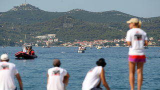 Zadar, 040812.
Jutros je u organizaciji plivackog kluba Zadar odrzan 40. plivacki maraton Preko – Zadar. Ukupno je prijavljeno 94 maratonca od kojih je 64 iz Zadra, a cak njih 28 je mladjih od 15 godina.
Foto: Jure Miskovic / CROPIX Zadar, 040812.
Jutros je u organizaciji plivackog kluba Zadar odrzan 40. plivacki maraton Preko – Zadar. Ukupno je prijavljeno 94 maratonca od kojih je 64 iz Zadra, a cak njih 28 je mladjih od 15 godina.
Foto: Jure Miskovic / CROPIX