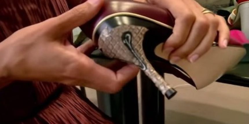 Idealne cipele: Pritisnite gumb i pretvorite balerinke u štikle, foto: Screen shot/You Tube