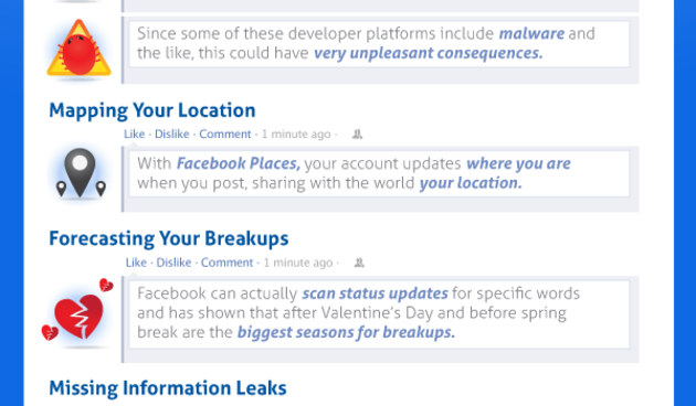 INFOGRAFIKA: Privatnost na Facebooku i Google Plusu