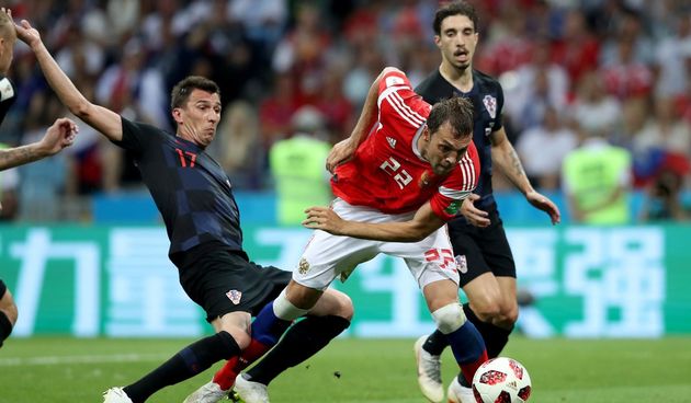 Svjetsko nogometno prvenstvo 2018., četvrtfinale, Rusija – Hrvatska