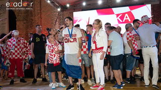 Veličanstven doček četvorice zadarskih Vatrenih