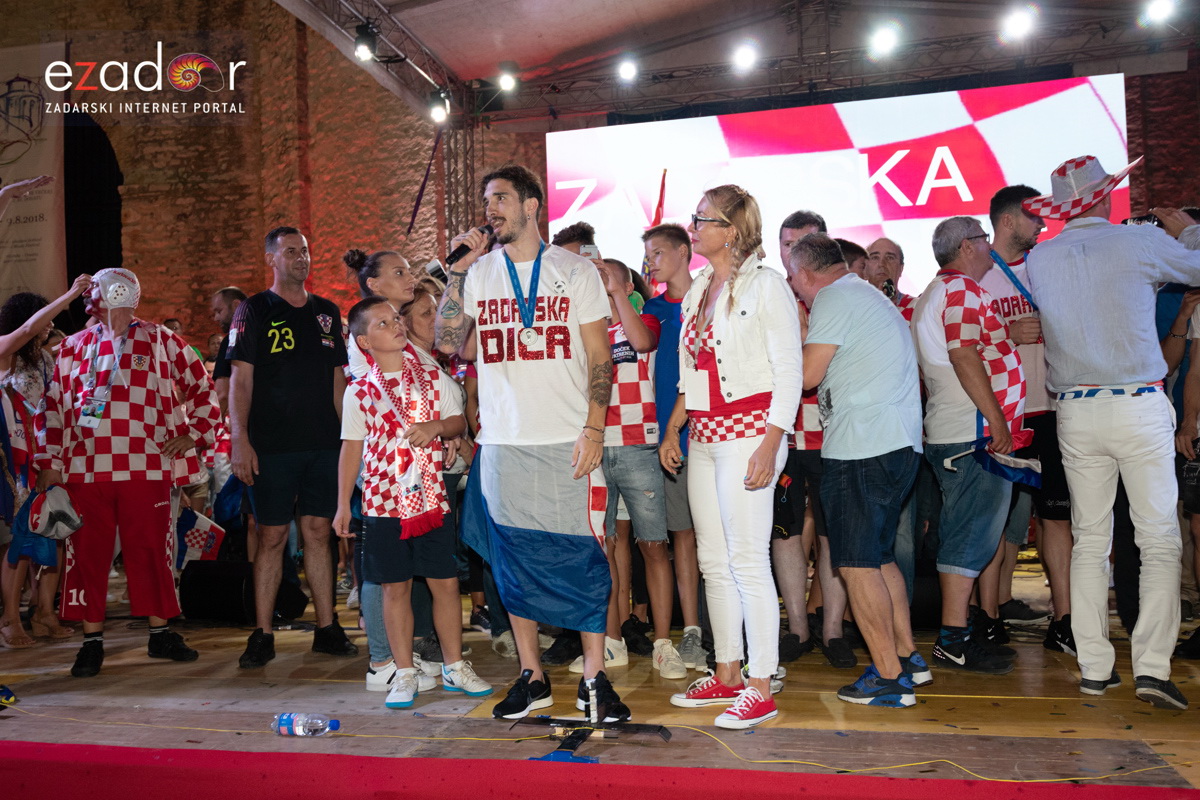 Veličanstven doček četvorice zadarskih Vatrenih