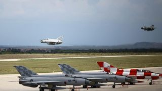 Dan otvorenih vrata Zračne baze Zemunik 5. kolovoza 2014., Foto: Filip Brala/PIXSELL