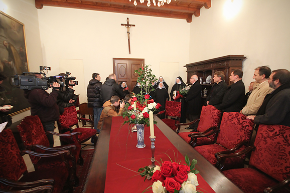 Gradonačelnik sa suradnicima u posjeti Benediktinskom samostanu