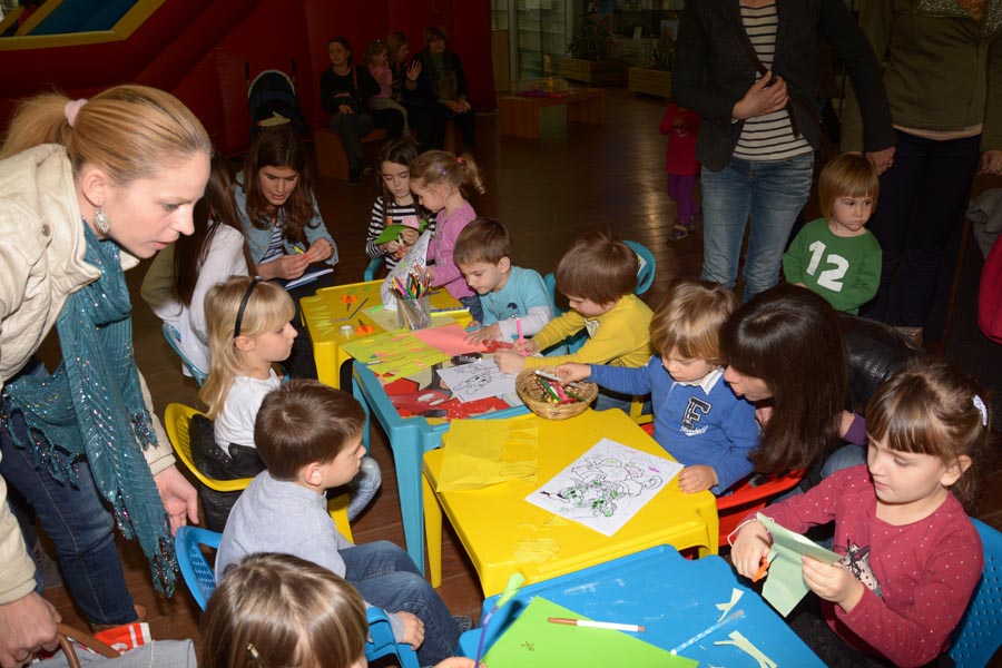 City Galleria: Dječja igraonica u subotu, 22. ožujka