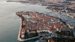 Zadar iz zraka, panorama Zadra Zadar iz zraka, panorama Zadra
