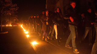 Sinoć je u Bibinjama na jedinstveni način obilježen Velik petak, foto: Leo Banić Sinoć je u Bibinjama na jedinstveni način obilježen Velik petak, foto: Leo Banić