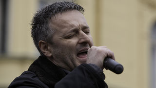 Zadarski branitelji na prosvjedu u Zagrebu 26. veljace 2011, Foto: Leo Banic Zadarski branitelji na prosvjedu u Zagrebu 26. veljace 2011, Foto: Leo Banic