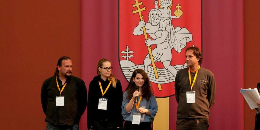 s predstavljanja Hrvatske delegacije na ovogodišnjem IPOu ( s lijeva na desno Bruno Ćurko, Iva Čudina, Maša Marić i Krešimir Gracin s predstavljanja Hrvatske delegacije na ovogodišnjem IPOu ( s lijeva na desno Bruno Ćurko, Iva Čudina, Maša Marić i Krešimir Gracin