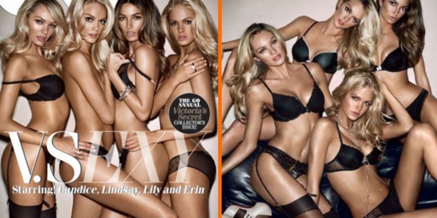 Victoria’s Angels ( foto GQ). Victoria’s Angels ( foto GQ).