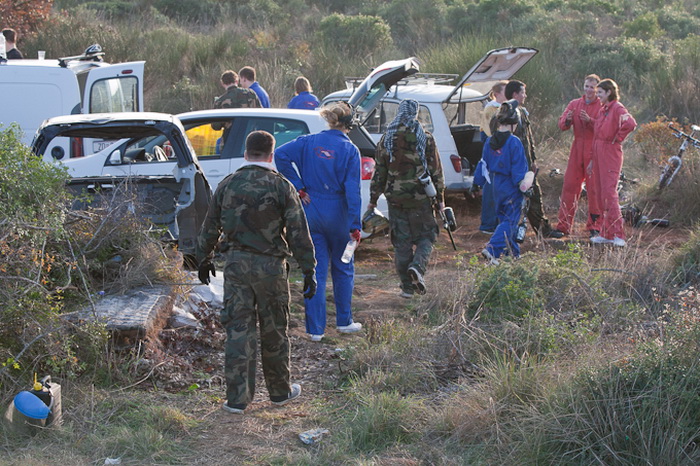 Paintball Team Brabori u akciji, Foto: Leo Banic