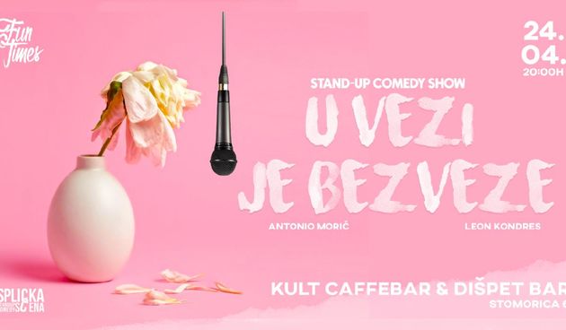 SplickaScena stiže u Kult i Dišpet s tematskim showom “U vezi je bezveze”