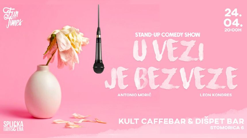 SplickaScena stiže u Kult i Dišpet s tematskim showom “U vezi je bezveze” SplickaScena stiže u Kult i Dišpet s tematskim showom “U vezi je bezveze”