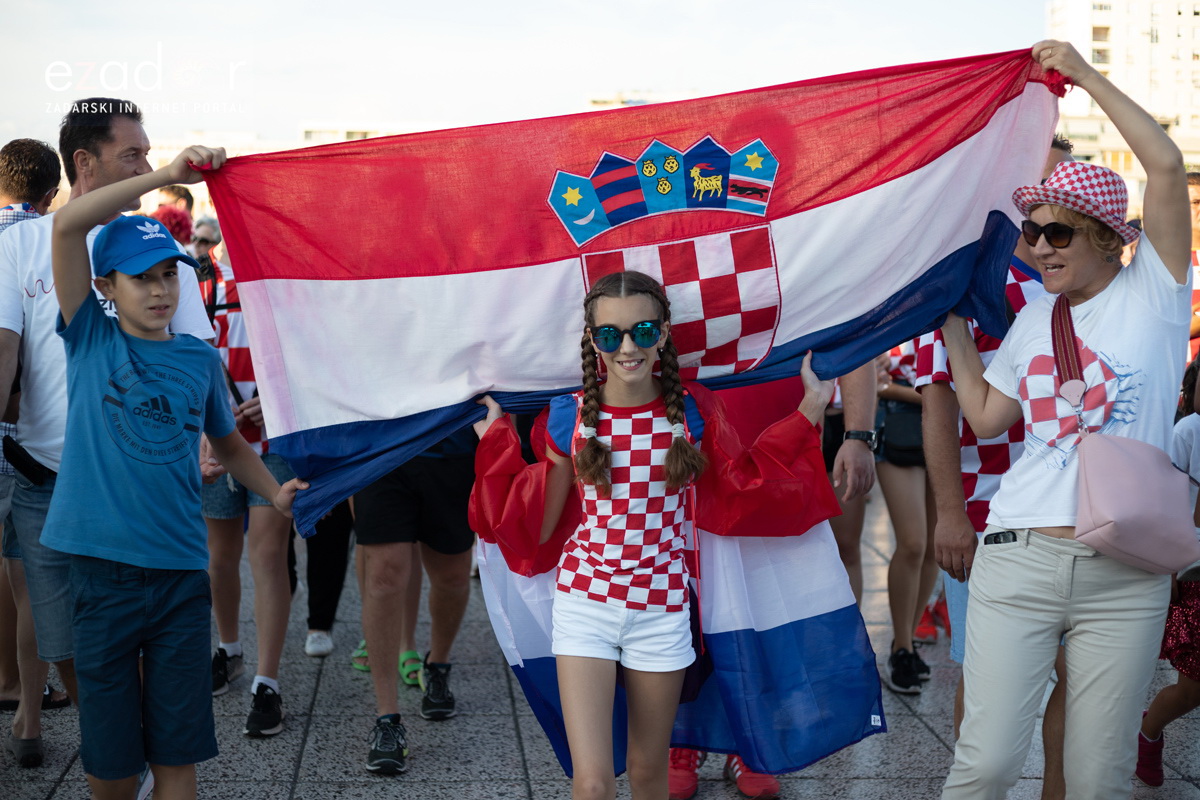 Veličanstven doček četvorice zadarskih Vatrenih Veličanstven doček četvorice zadarskih Vatrenih